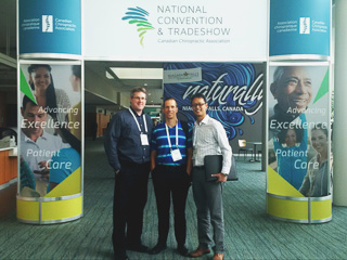 Dr. Nyman, Dr. Papa & Dr. Tuling at CCA Conference